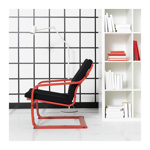 POÄNG, sillón con respaldo bajo. 4 de 7 abrir diálogo