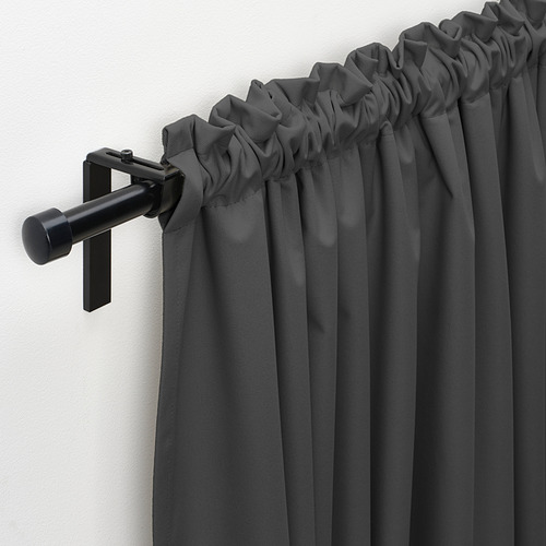 KORGMOTT, cortinas opacas, 1 par. 7 de 8 abrir diálogo