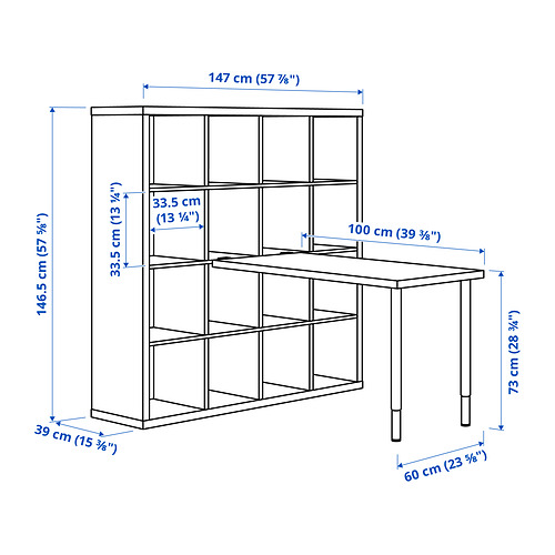 KALLAX / LINNMON, workstation. 2 of 4 open dialog