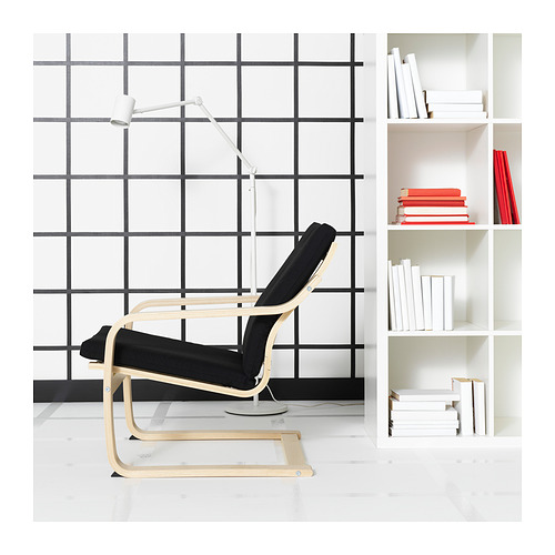 POÄNG, low-back armchair. 4 of 7 open dialog
