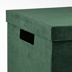 Measurement Illustration - GJÄTTA storage box with lid