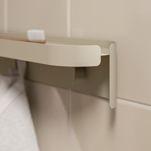 FLORSJÖN, wall shelf with 3 hooks. 3 of 5 open dialog