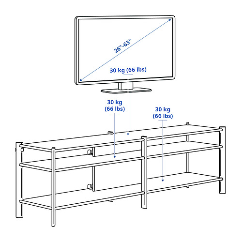 JÄTTESTA, banco para TV. 8 de 8 abrir diálogo