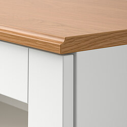Measurement Illustration - SKRUVBY storage combination with glass doors