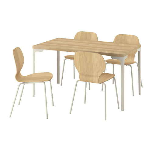 SKÅLSTA, dining table and 4 chairs. 1 of 7 open dialog