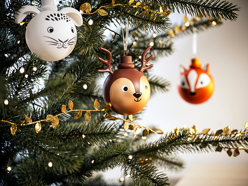 VINTERFINT, tree ornament set of 3. 2 of 2 open dialog