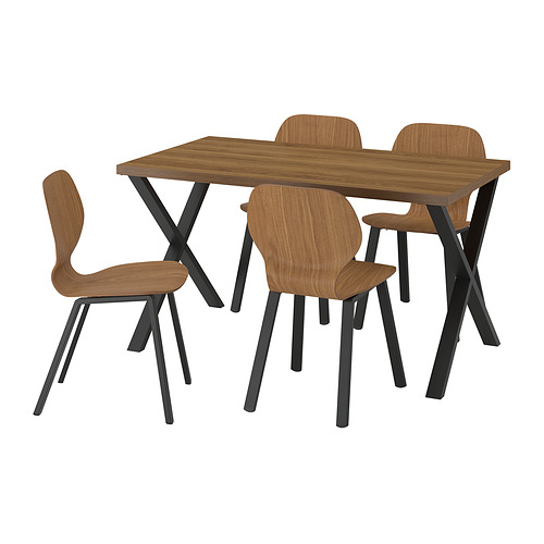 SKÅLSTA, dining table and 4 chairs. 1 of 6 open dialog