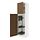 Select colour variation: white/Tistorp brown walnut effect