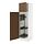 Select colour variation: white/Tistorp brown walnut effect