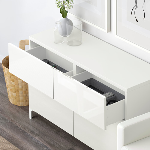 BESTÅ, aparador con puertas y gavetas. 4 de 5 abrir diálogo