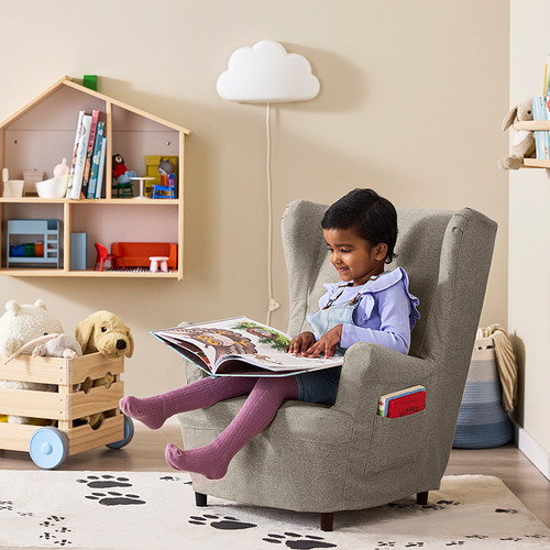 STRANDMON, slipcover for children's armchair. 2 of 6 open dialog