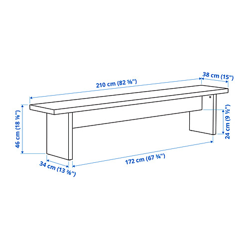 BERGSHYTTAN / BERGSHYTTAN, table and 2 benches. 7 of 7 open dialog
