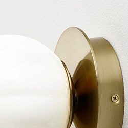 AKTERSPRING wall lamp, hardwire installation