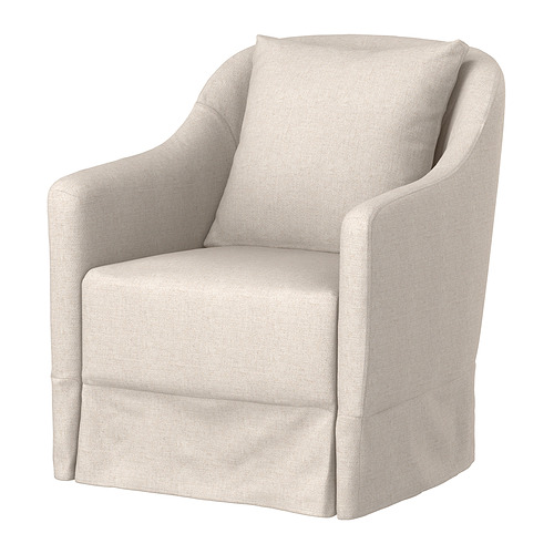 NORDKROKEN, funda para sillón giratorio/mecedor. 2 de 2 abrir diálogo