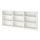 Variación actual: blanco, 94 1/2 "x11 "x41 3/4 "