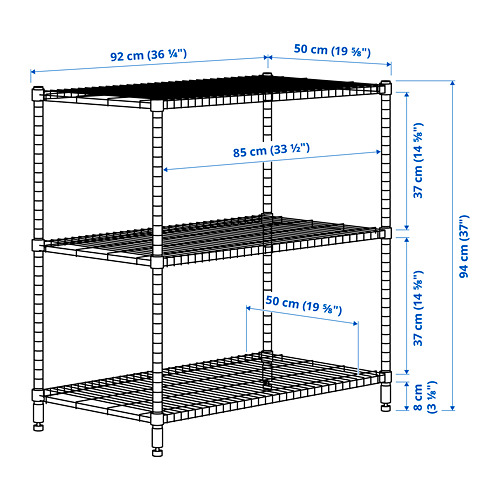 OMAR, shelf unit. 6 of 6 open dialog