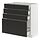 Select colour variation: white/Nickebo matte anthracite