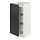 Select colour variation: white/Nickebo matte anthracite