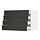 Select colour variation: white/Nickebo matte anthracite