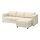 Selecciona variación de color: +chaise longue/Knäbäck beige claro