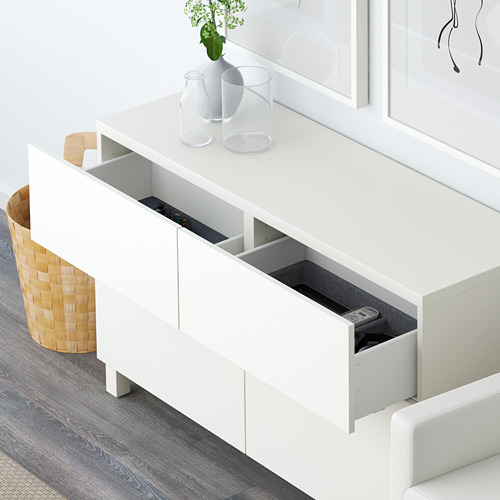 BESTÅ, sideboard with drawer runner, soft-closing. 8 of 10 open dialog