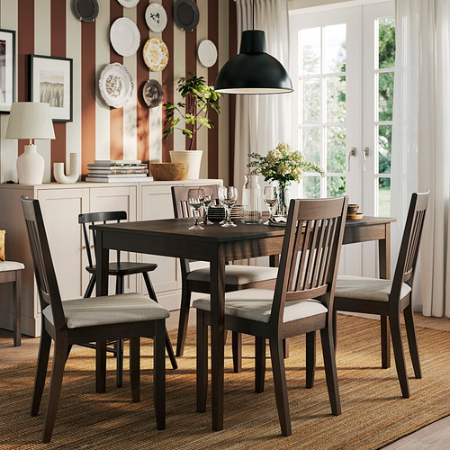 NÄSINGE, extendable dining table. 2 of 5 open dialog