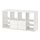 Select colour variation: with 4 drawers/with 2 shelf inserts white