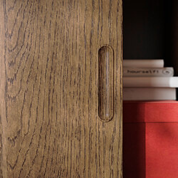 Measurement Illustration - TONSTAD cabinet with sliding doors