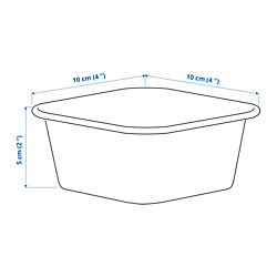 Measurement Illustration - NOJIG organizer
