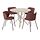 Select colour variation: beige marble effect/Tibbleby dark red