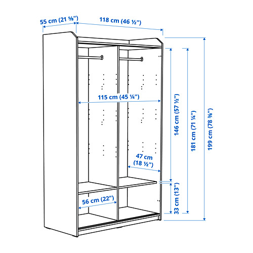 HAUGA, closet. 7 de 7 abrir diálogo