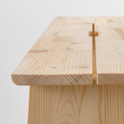 Measurement Illustration - PERJOHAN bench with storage