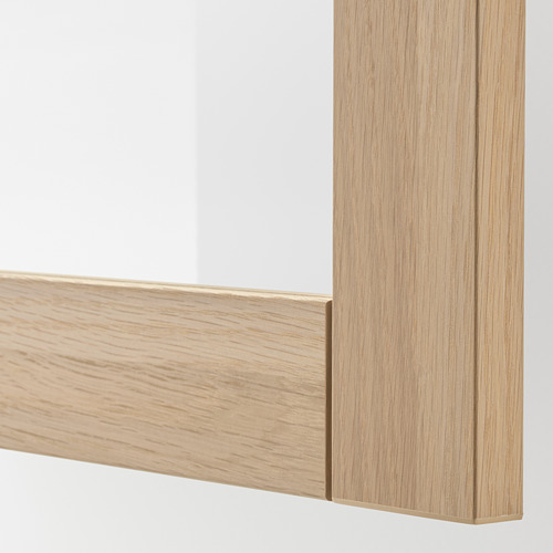 Close-up of sturdy, well-crafted light wood furniture corner, showing smooth finish and tight joints.