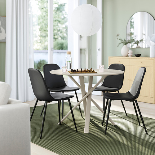 NORRMJÖLE / NORDMANSSKÄR, mesa con 4 sillas. 2 de 7 abrir diálogo