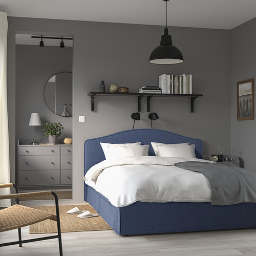 RAMNEFJÄLL, cover for bed frame. 2 of 9 open dialog