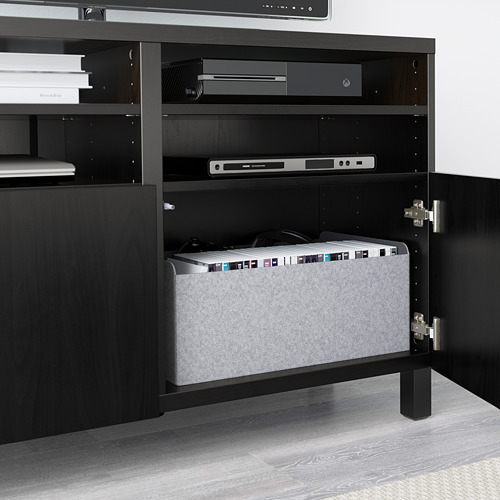 BESTÅ, mueble para TV+puertas. 6 de 10 abrir diálogo