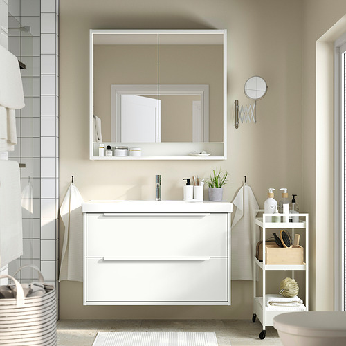 HAVBÄCK / ORRSJÖN, tocador de baño+cajones. 6 de 7 abrir diálogo