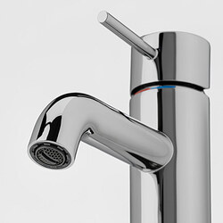 Measurement Illustration - SALLSJÖN single-handle bathroom faucet