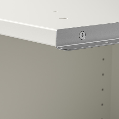 Measurement Illustration - PAX add-on corner unit with 4 shelves