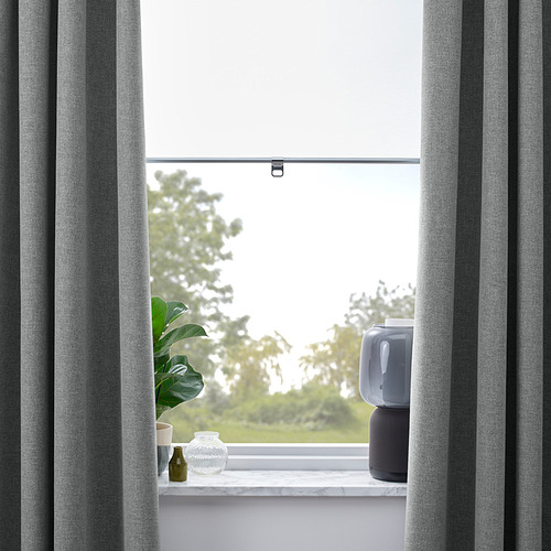 ROSENMANDEL, Translucent curtains, 1 pair. 4 of 9 open dialog