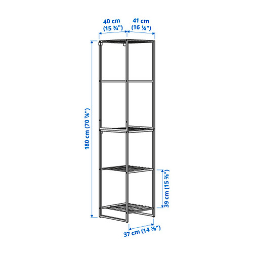 JOSTEIN, shelving unit. 4 of 4 open dialog