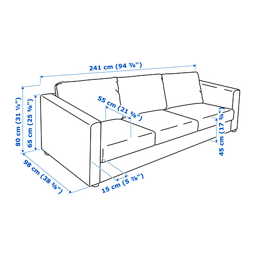 VIMLE, sofa. 8 of 8 open dialog
