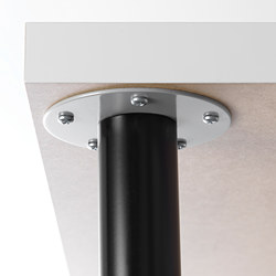 Measurement Illustration - OLOV leg, adjustable