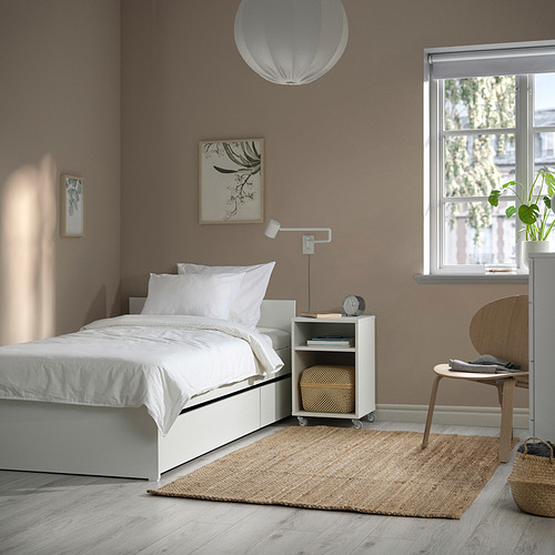 VIHALS, bed frame with 2 storage boxes. 2 of 8 open dialog