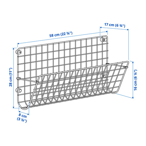 GREJIG, organizador de pared. 5 de 6 abrir diálogo