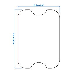 Measurement Illustration - NORRÅVA lid