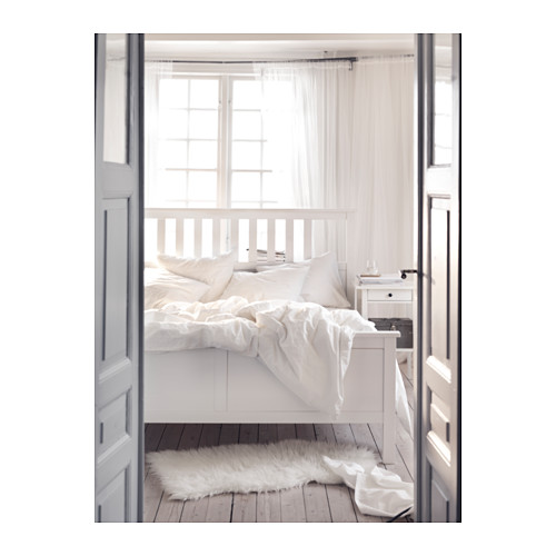 HEMNES, Queen bed with mattress. 5 of 17 open dialog