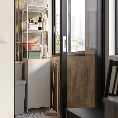 JOSTEIN, shelving unit with door. 2 of 5 open dialog