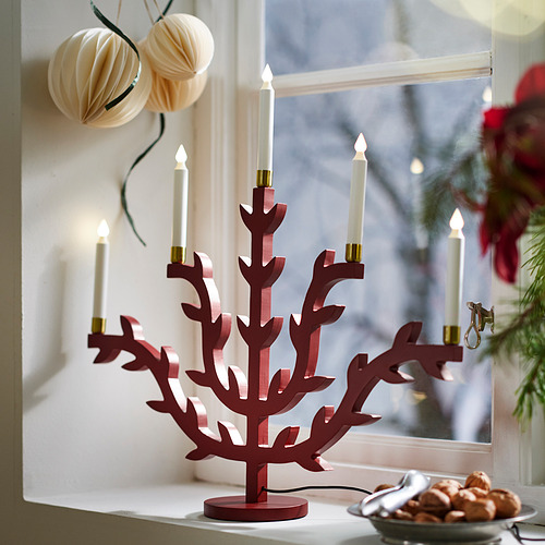 STRÅLA, candelabro LED. 2 de 3 abrir diálogo