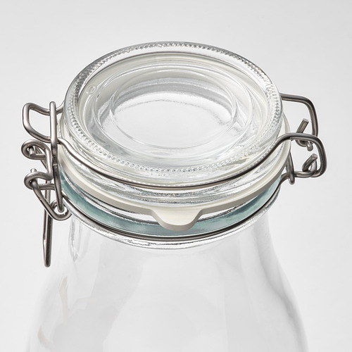 KORKEN, bottle-shaped jar with lid. 6 of 6 open dialog